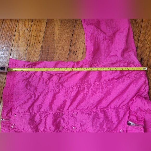 Vintage Westside Windbreaker Jacket Sz M Pink Retro 80s/90s - Picture 4 of 11